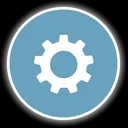 Ein Icon, welches ein Zahnrad darstellt.